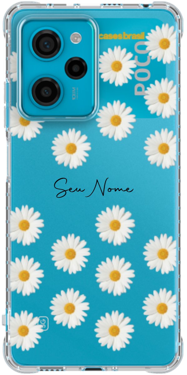Capinha para Celular Margaridas