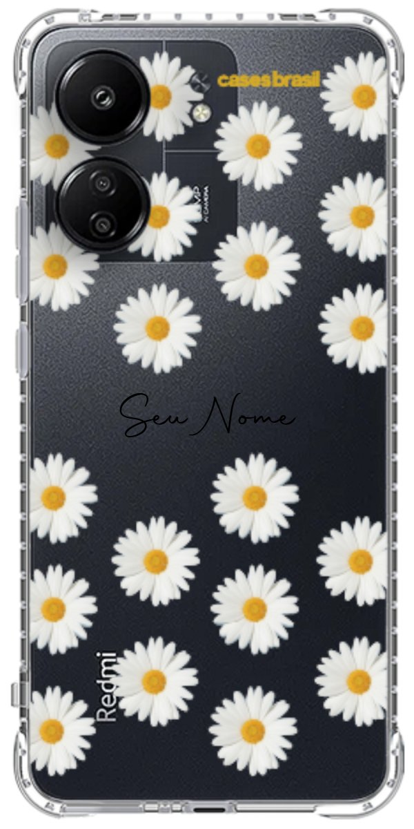 Capinha para Celular Margaridas