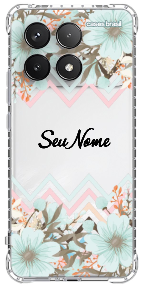 Capinha para Celular Flores de Verão