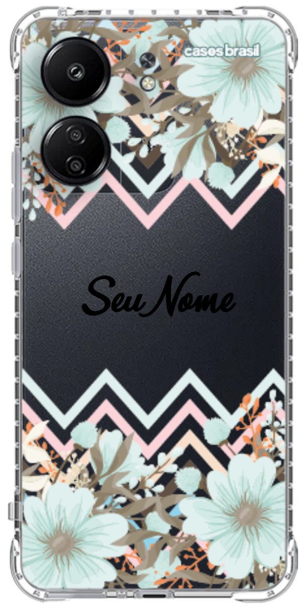 Capinha para Celular Flores de Verão