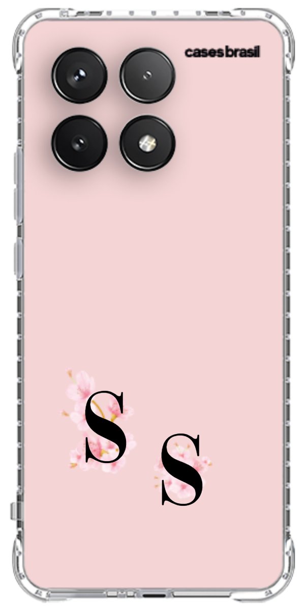 Capinha para Celular Flores Rose