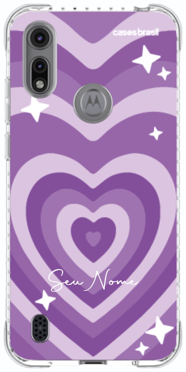 Capinha para Celular Amor Roxinho