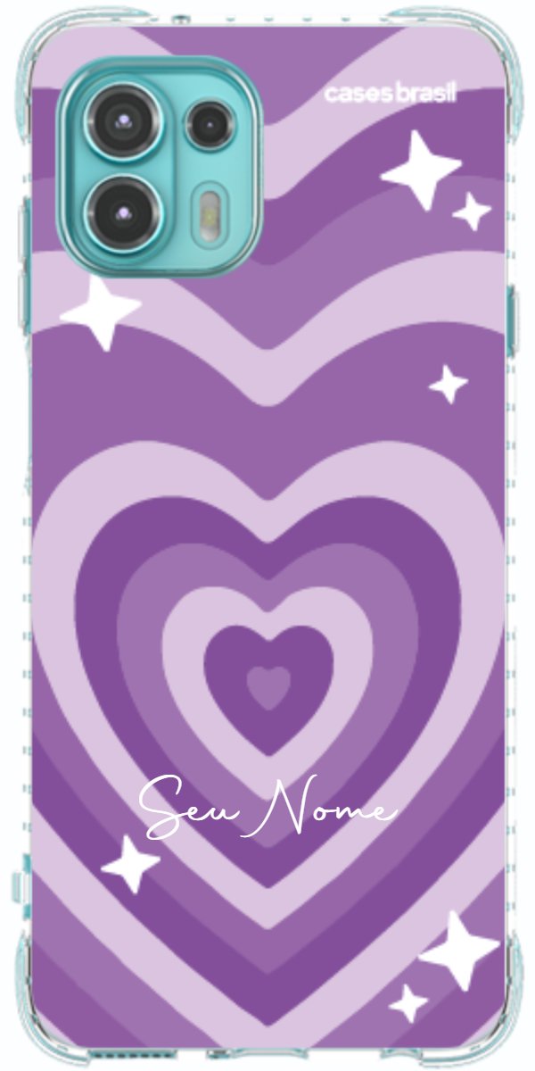 Capinha para Celular Amor Roxinho