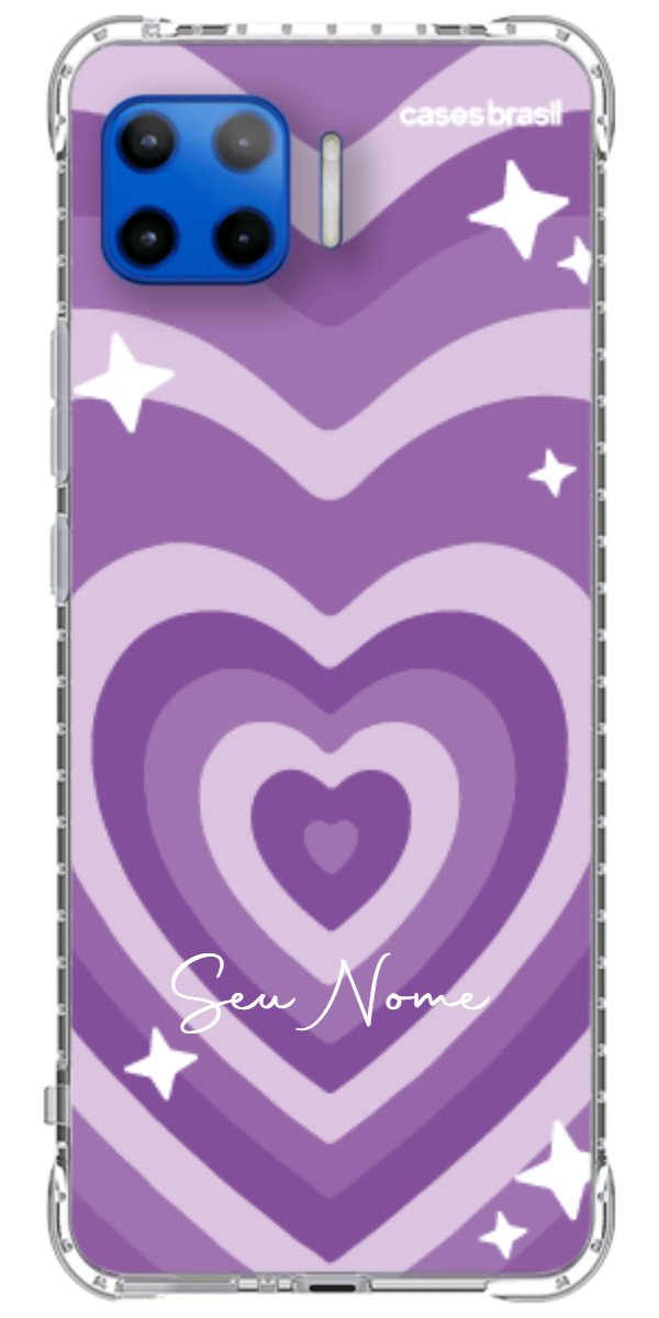 Capinha para Celular Amor Roxinho