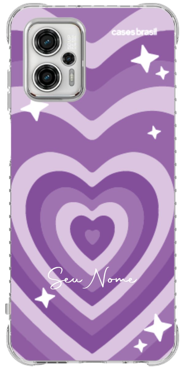 Capinha para Celular Amor Roxinho