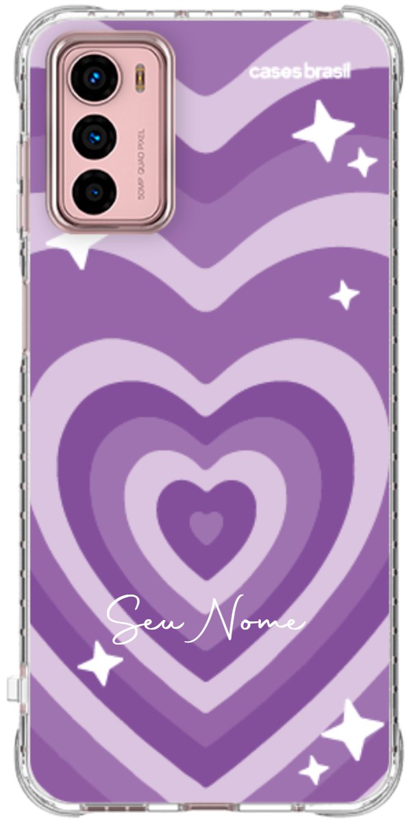 Capinha para Celular Amor Roxinho