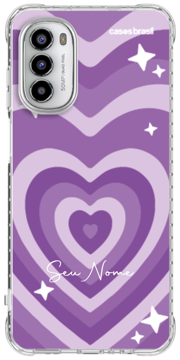 Capinha para Celular Amor Roxinho