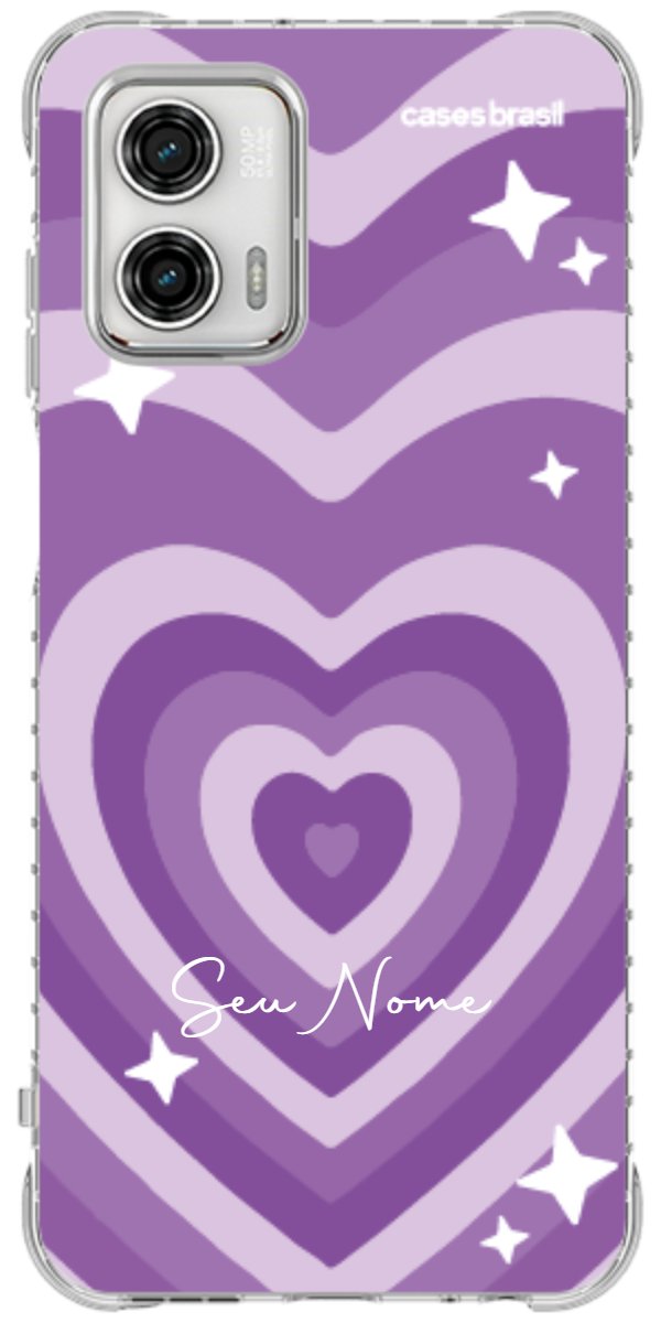 Capinha para Celular Amor Roxinho
