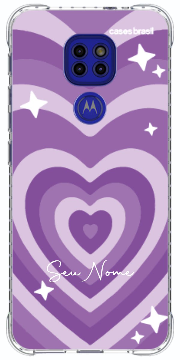 Capinha para Celular Amor Roxinho