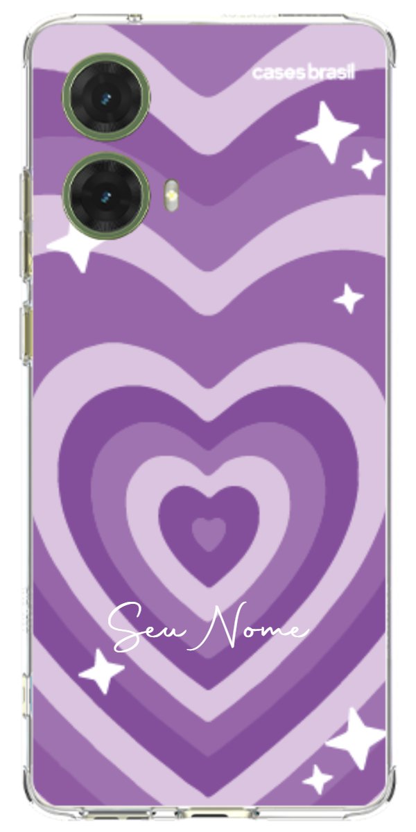 Capinha para Celular Amor Roxinho