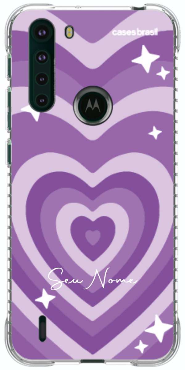 Capinha para Celular Amor Roxinho