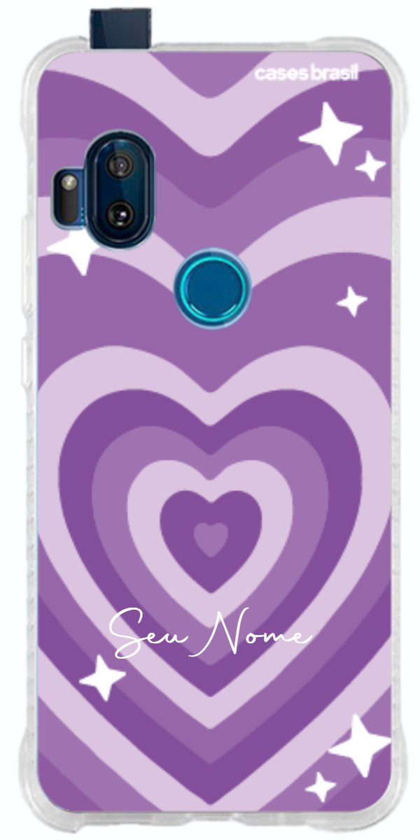 Capinha para Celular Amor Roxinho