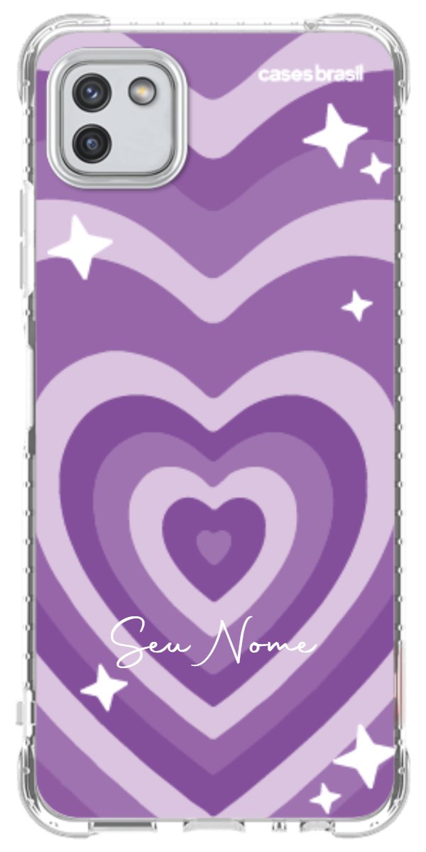 Capinha para Celular Amor Roxinho