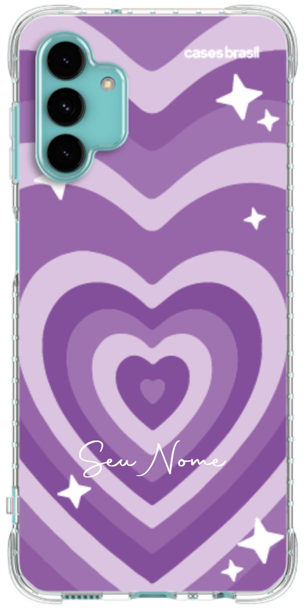 Capinha para Celular Amor Roxinho