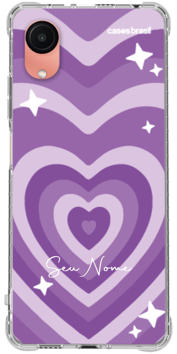 Capinha para Celular Amor Roxinho
