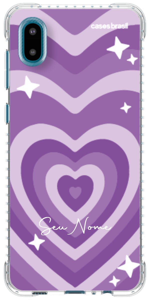 Capinha para Celular Amor Roxinho