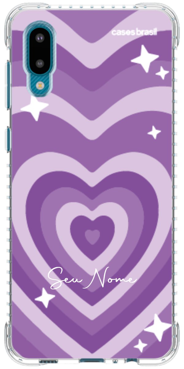 Capinha para Celular Amor Roxinho