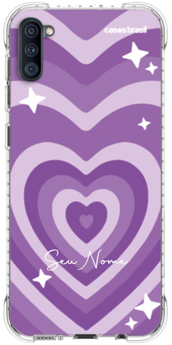 Capinha para Celular Amor Roxinho
