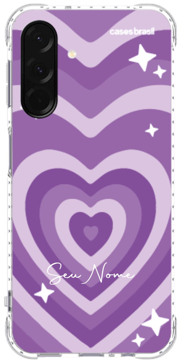 Capinha para Celular Amor Roxinho