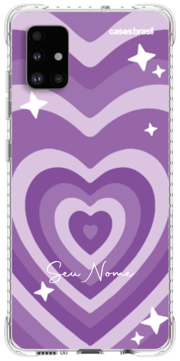 Capinha para Celular Amor Roxinho