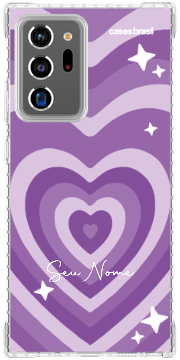 Capinha para Celular Amor Roxinho