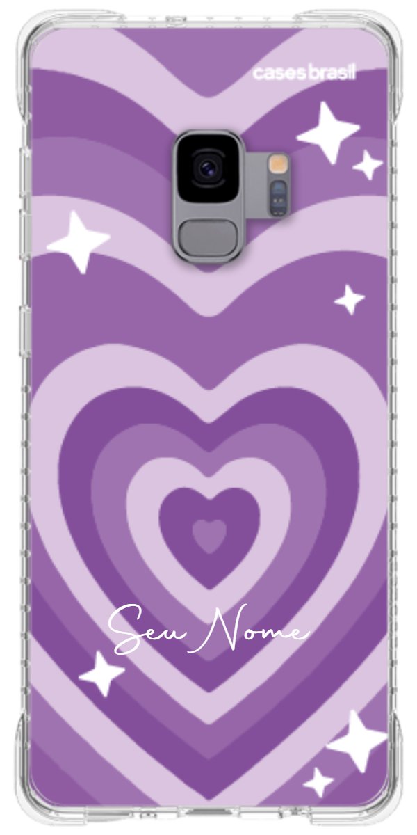 Capinha para Celular Amor Roxinho