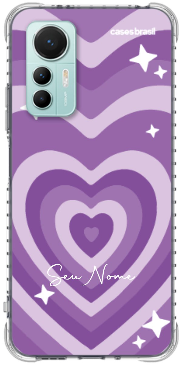Capinha para Celular Amor Roxinho