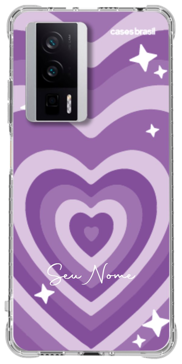 Capinha para Celular Amor Roxinho
