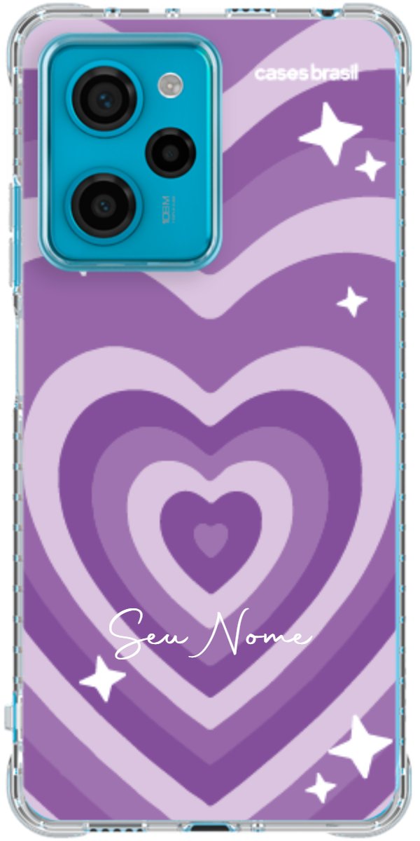 Capinha para Celular Amor Roxinho
