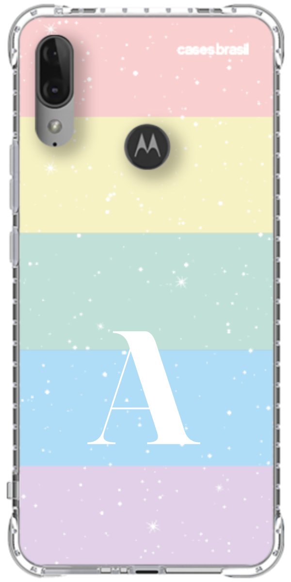 Capinha para Celular Arco-íris Estrelado