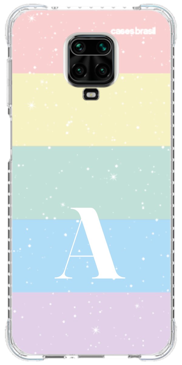 Capinha para Celular Arco-íris Estrelado