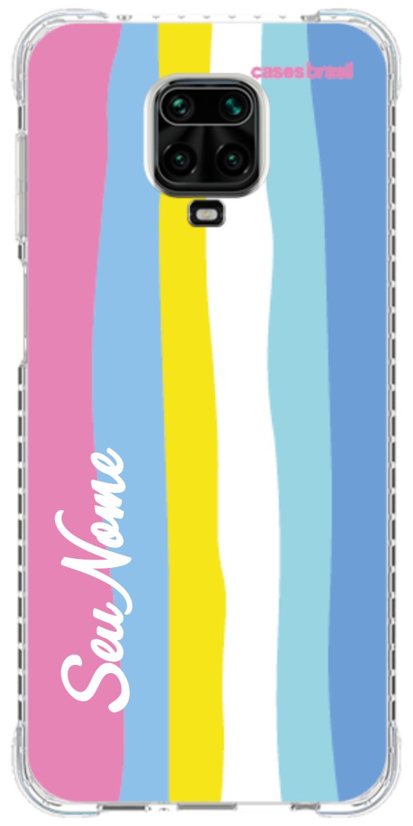Capinha para Celular Arco-íris Vertical Colorido