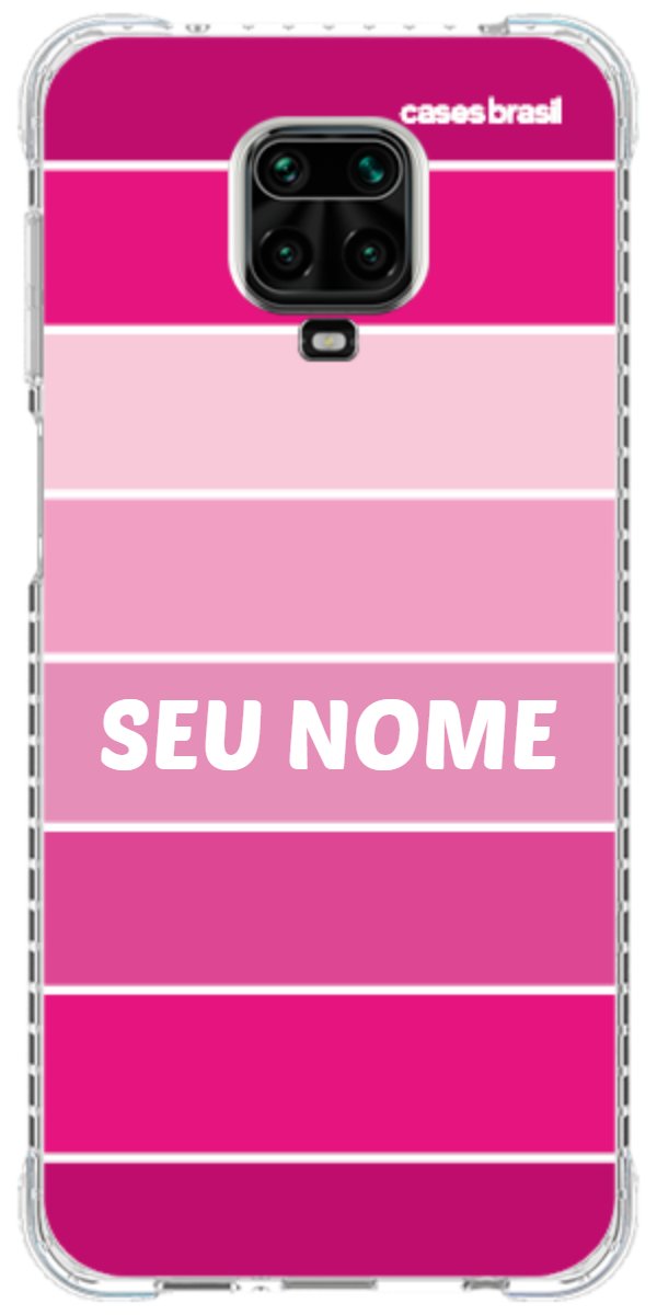 Capinha para Celular Faixas Tons de Rosas