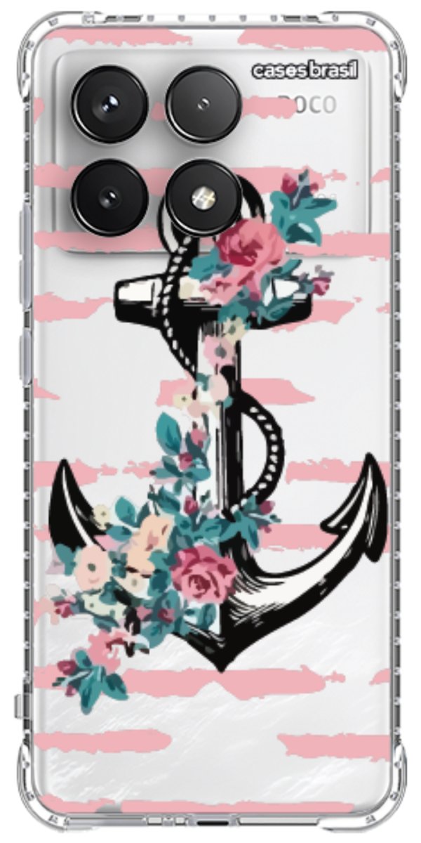 Capinha para Celular Âncora Floral