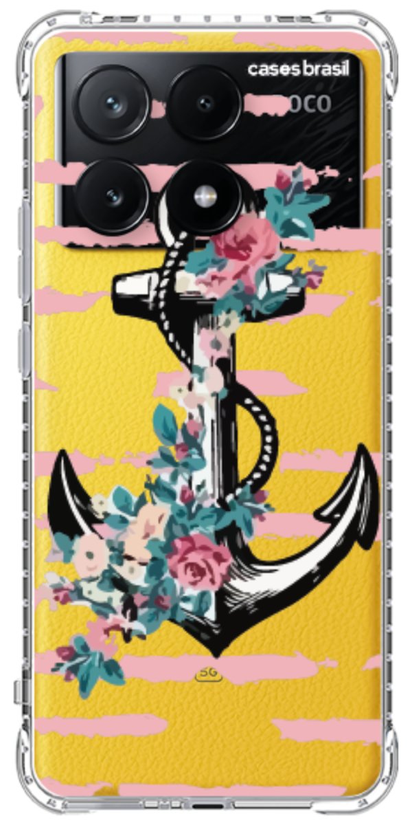 Capinha para Celular Âncora Floral