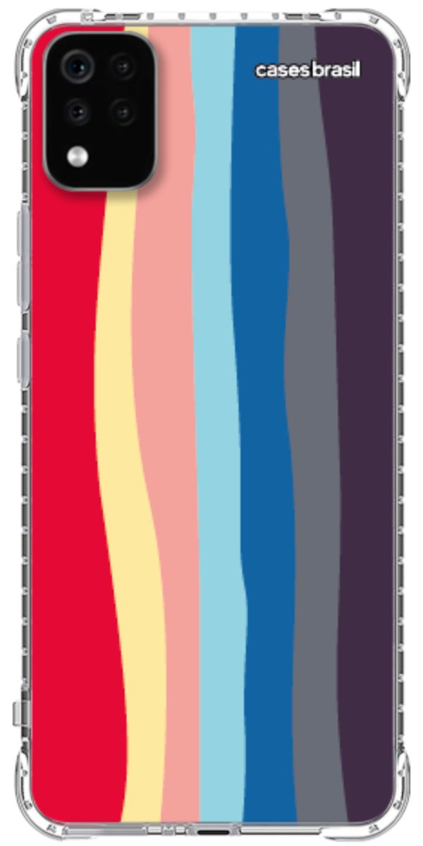 Capinha para Celular Arco-íris Prismático