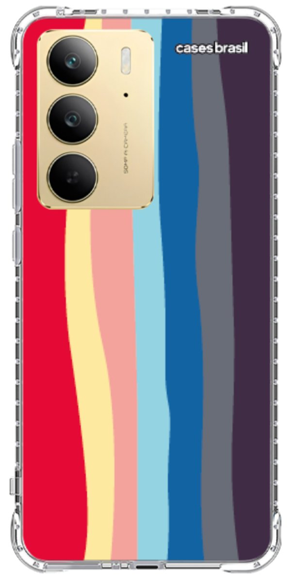 Capinha para Celular Arco-íris Prismático