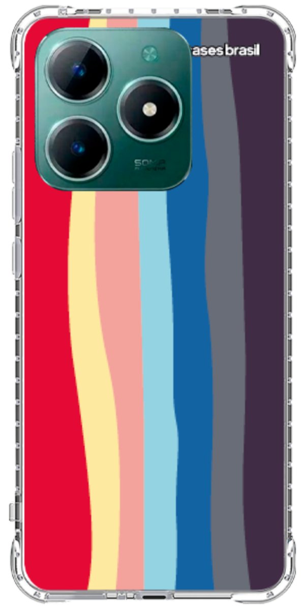 Capinha para Celular Arco-íris Prismático
