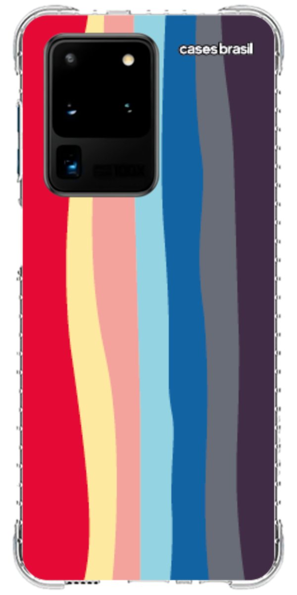 Capinha para Celular Arco-íris Prismático