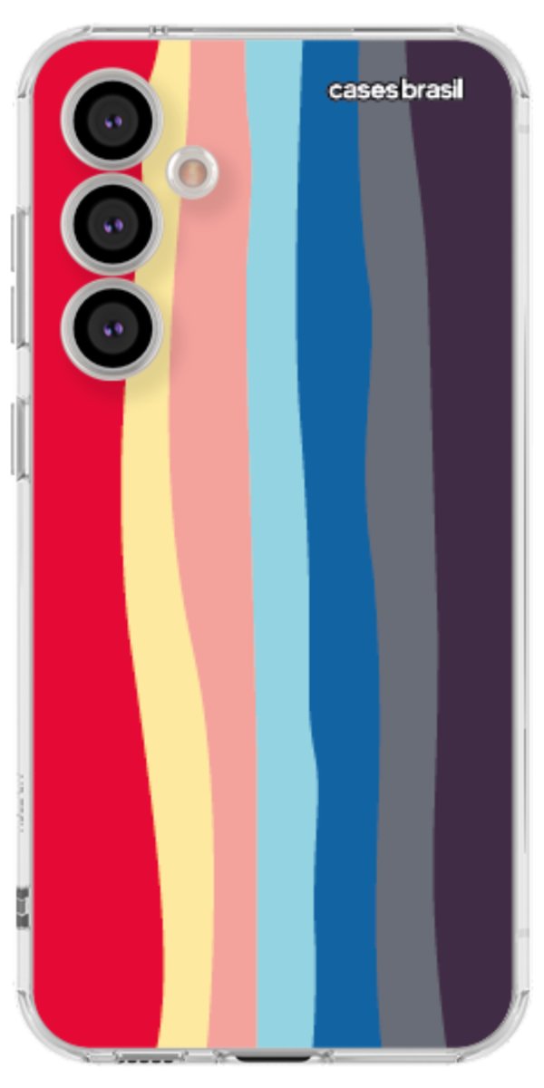 Capinha para Celular Arco-íris Prismático