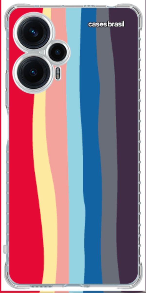 Capinha para Celular Arco-íris Prismático