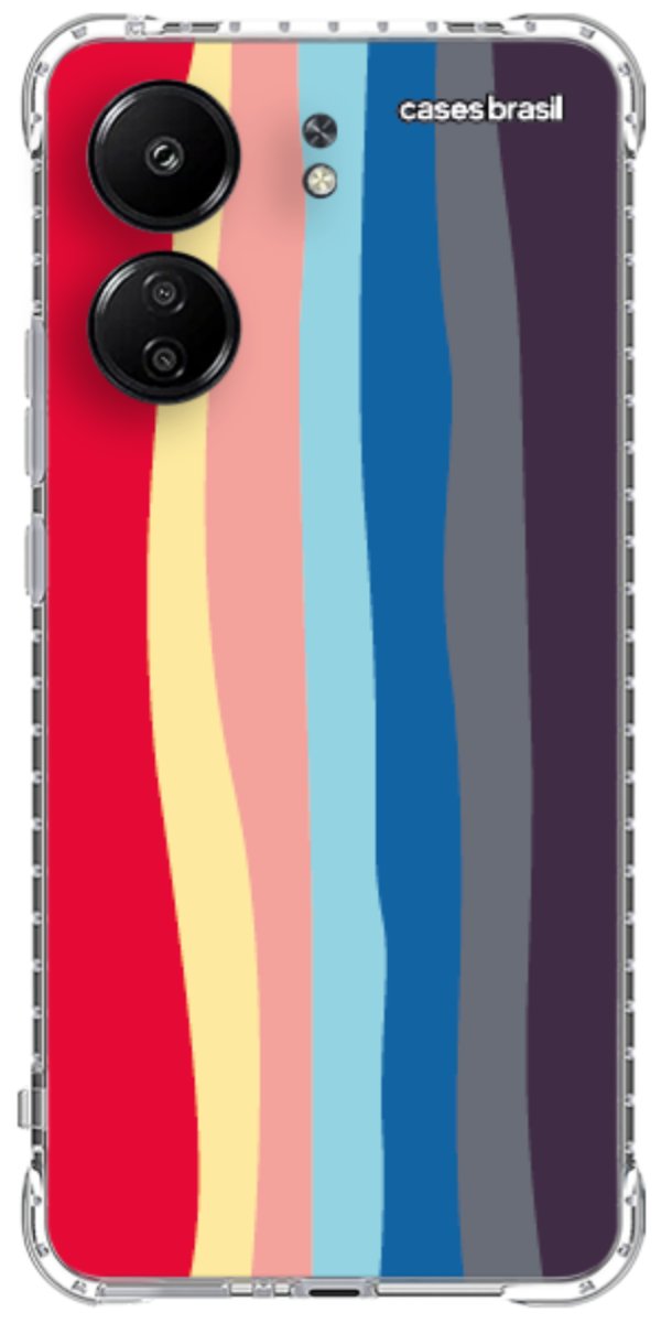 Capinha para Celular Arco-íris Prismático