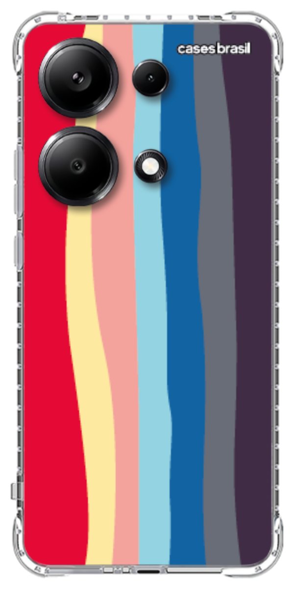 Capinha para Celular Arco-íris Prismático