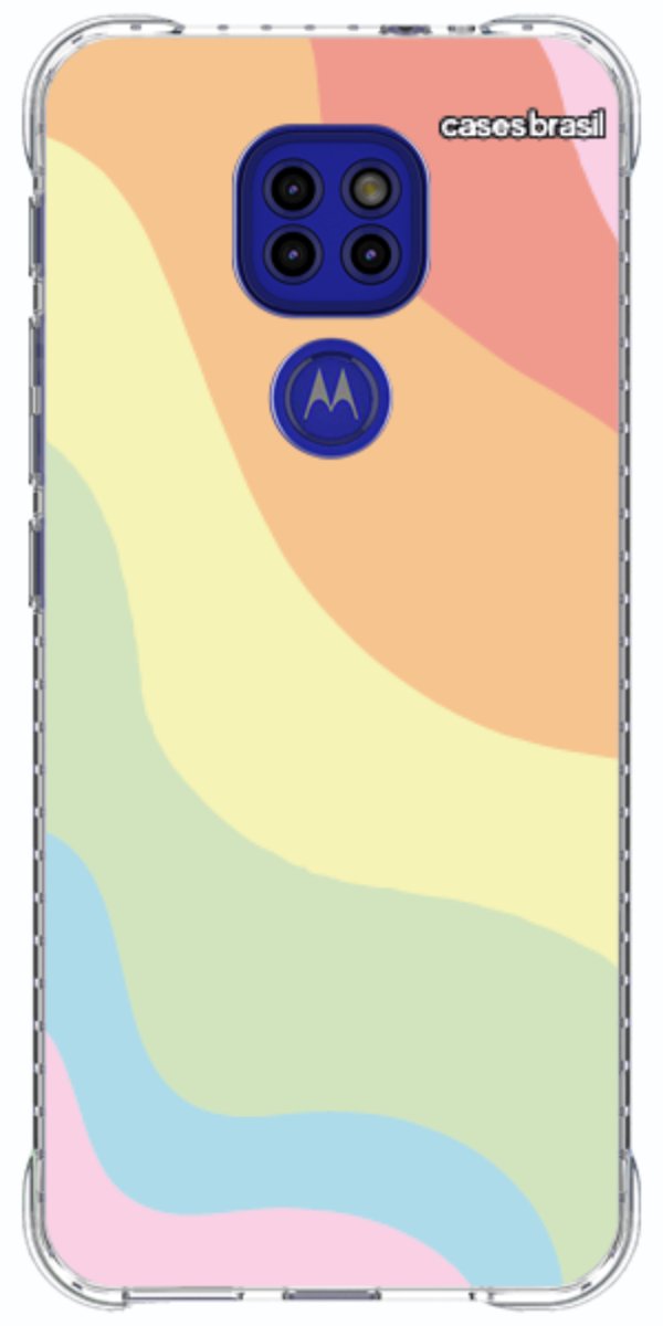 Capinha para Celular Cores Pasteis Onduladas