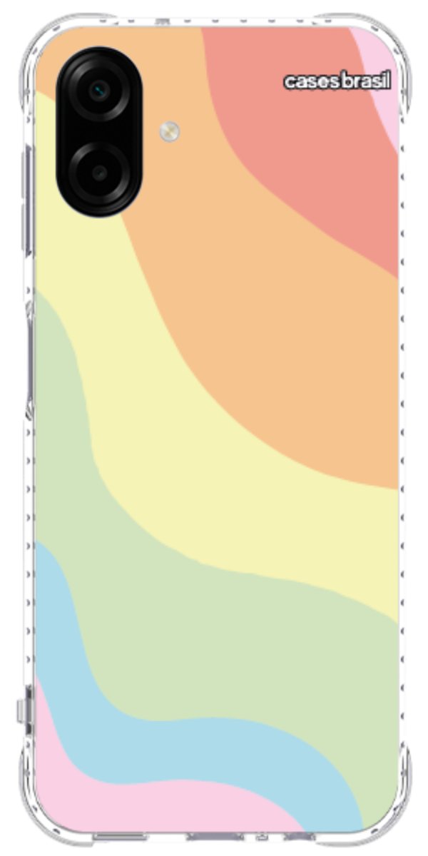 Capinha para Celular Cores Pasteis Onduladas