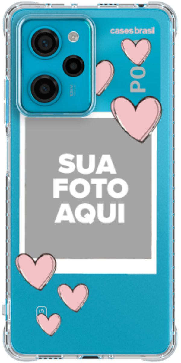 Capinha para Celular Polaroid do Amor