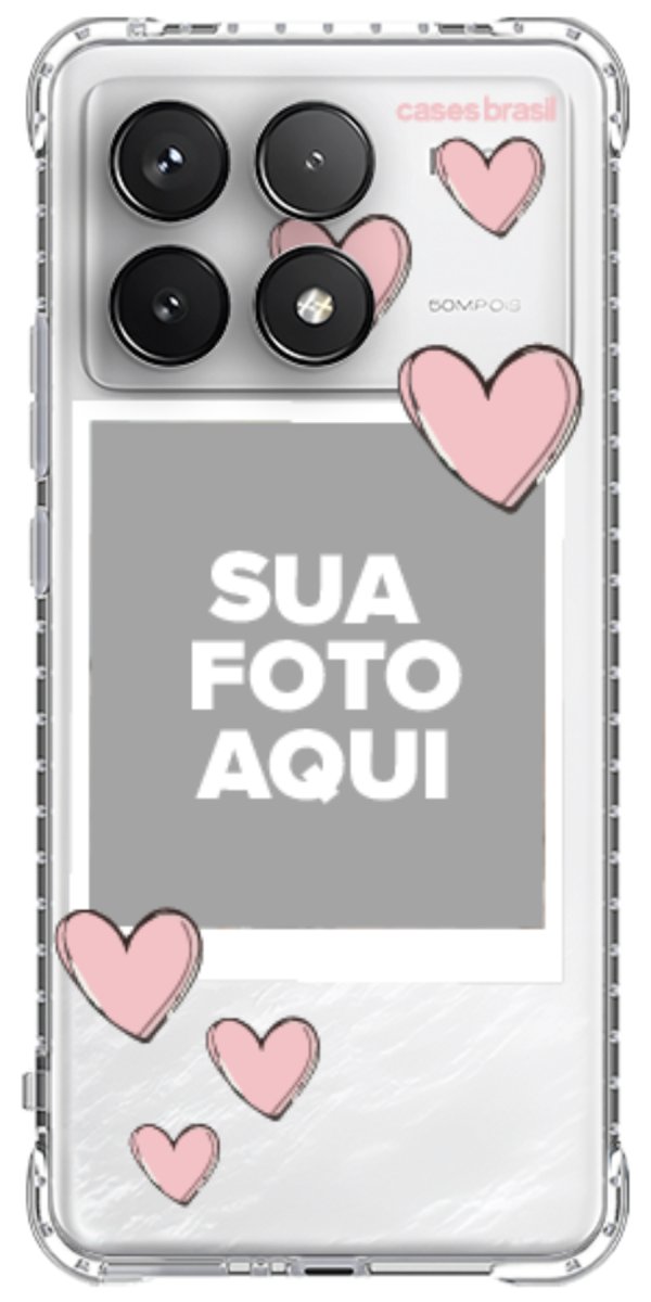 Capinha para Celular Polaroid do Amor