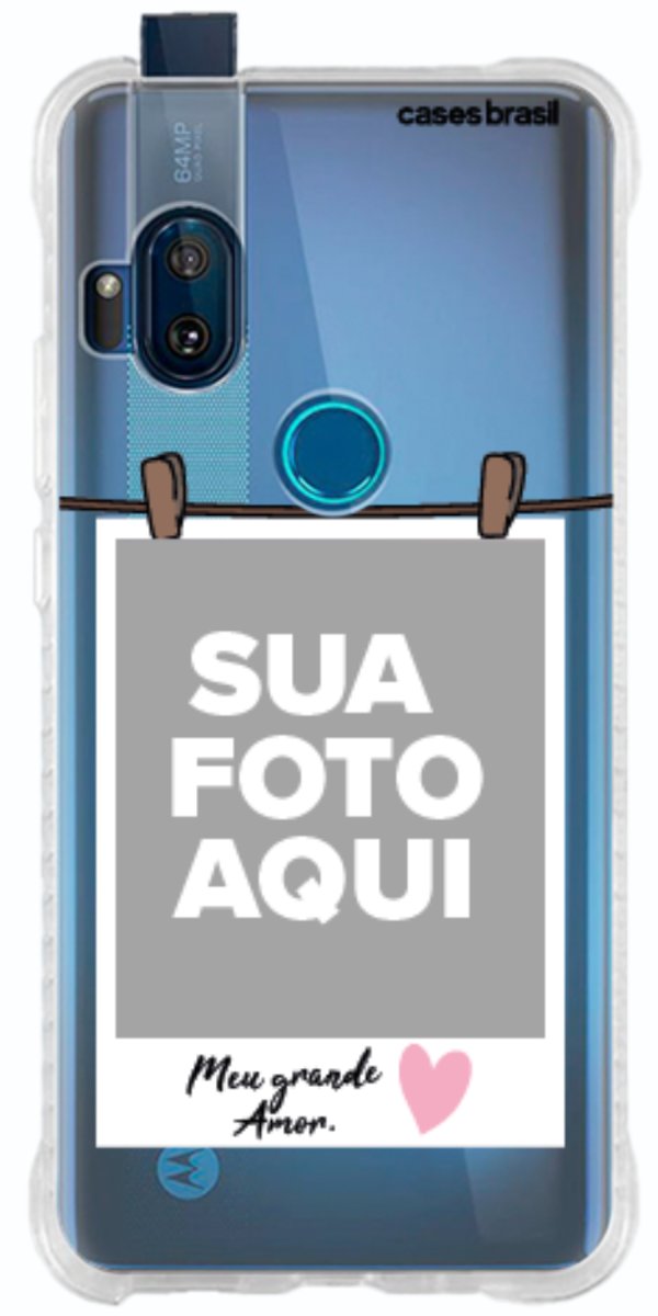 Capinha para Celular Polaroid Meu Grande Amor