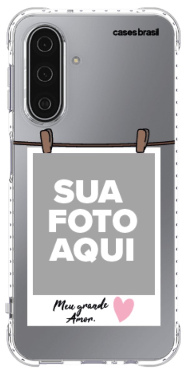 Capinha para Celular Polaroid Meu Grande Amor