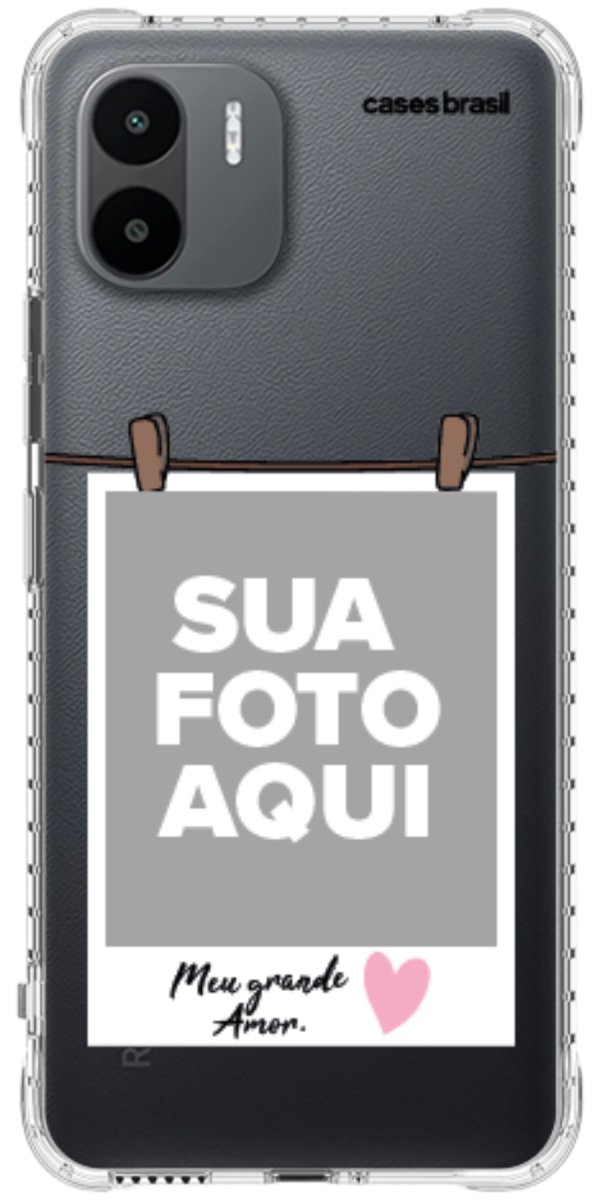 Capinha para Celular Polaroid Meu Grande Amor